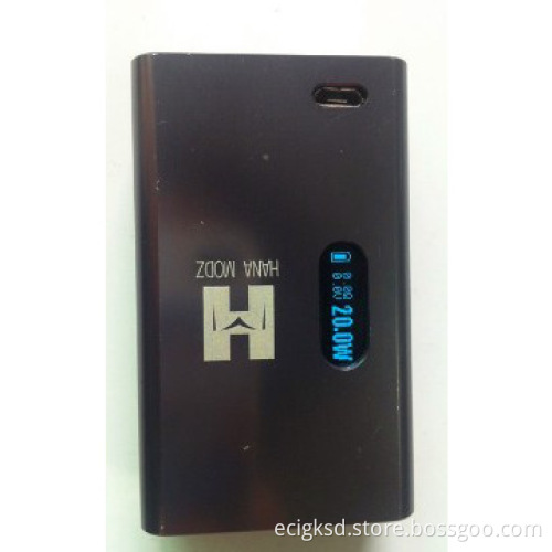 Modern design DNA20 mod takes 18650 battery e-cigarette China